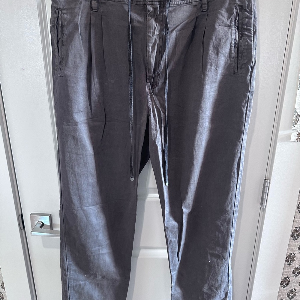 PILCRO Brown Drawstring Pants